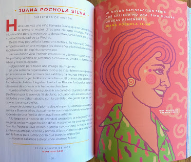 Homenaje en el libro "Cuentos de buenas noches para niñas rebeldes"