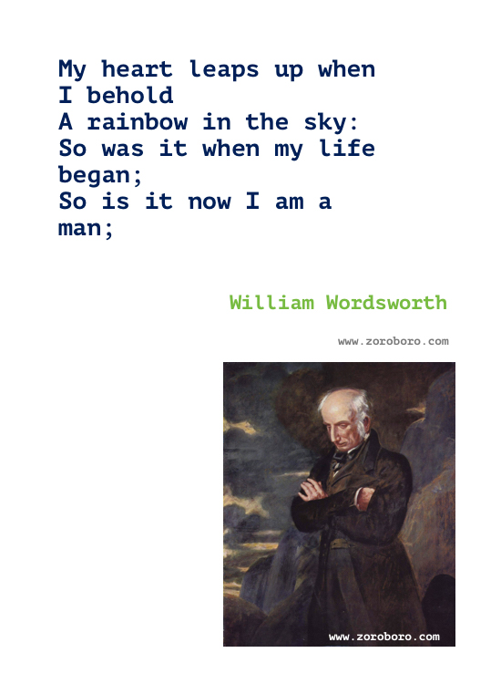 William Wordsworth Quotes. William Wordsworth Poems, Poetry. William Wordsworth Books Quotes. Poems by William Wordsworth