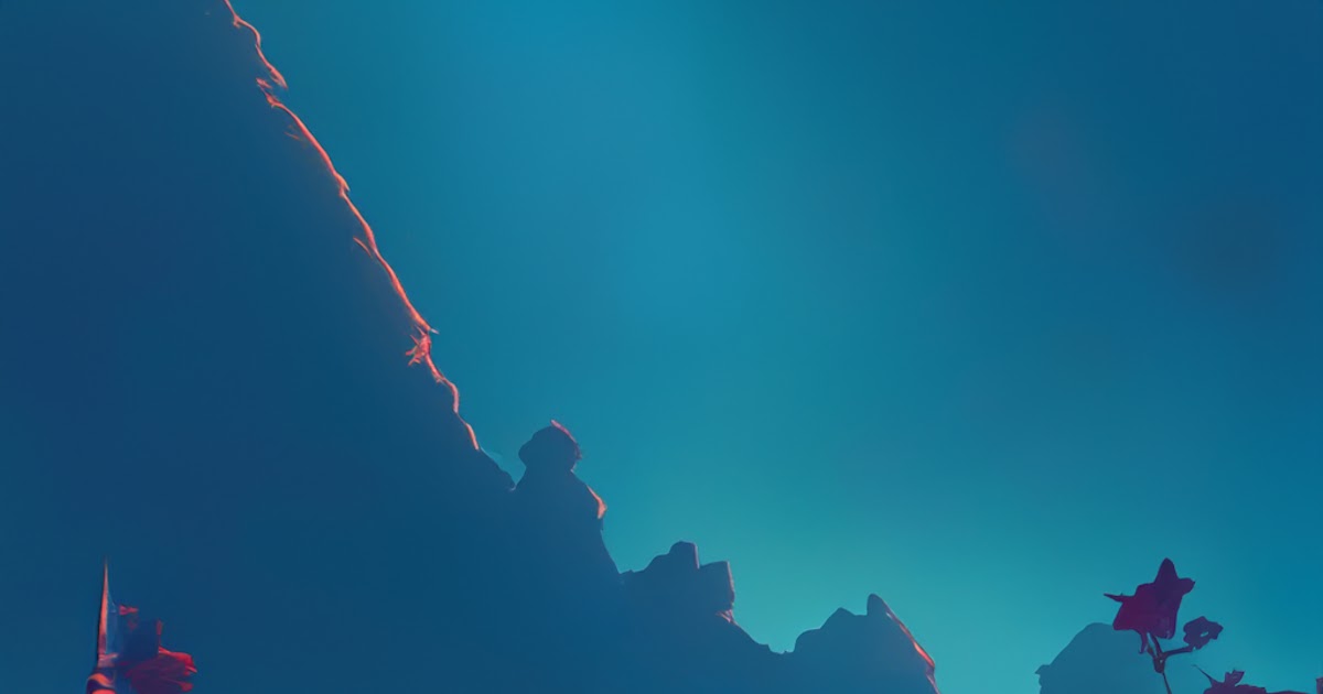 Desktop wallpaper 4K - Castle minimalist, Heroscreen
