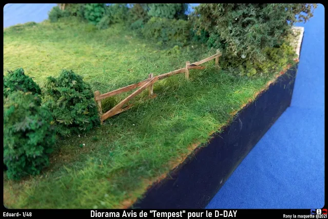 diorama pour un Tempest Mk.V