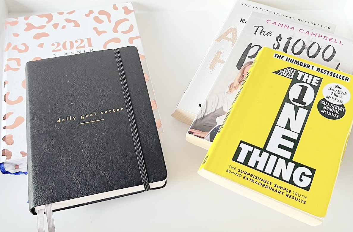 Books and Journals that will help you stick to your goals