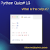 Python Quiz 13