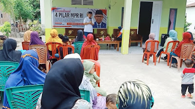 Andi Akmal menggelar Sersehan 4 Pilar MPR -RI Di Bulukumba