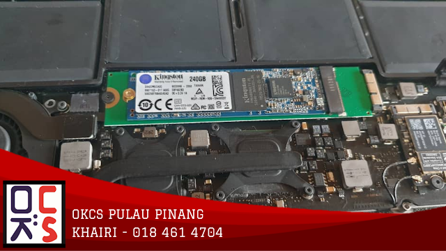 SOLVED: KEDAI LAPTOP NEAR ME | MACBOOK AIR 11 MODEL A1370 STORAGE NOT ENOUGH, SLOW, UPGRADE SSD 240GB