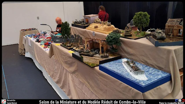 Salon de la miniature et du modèle réduit de Combs-la-Ville 2021.