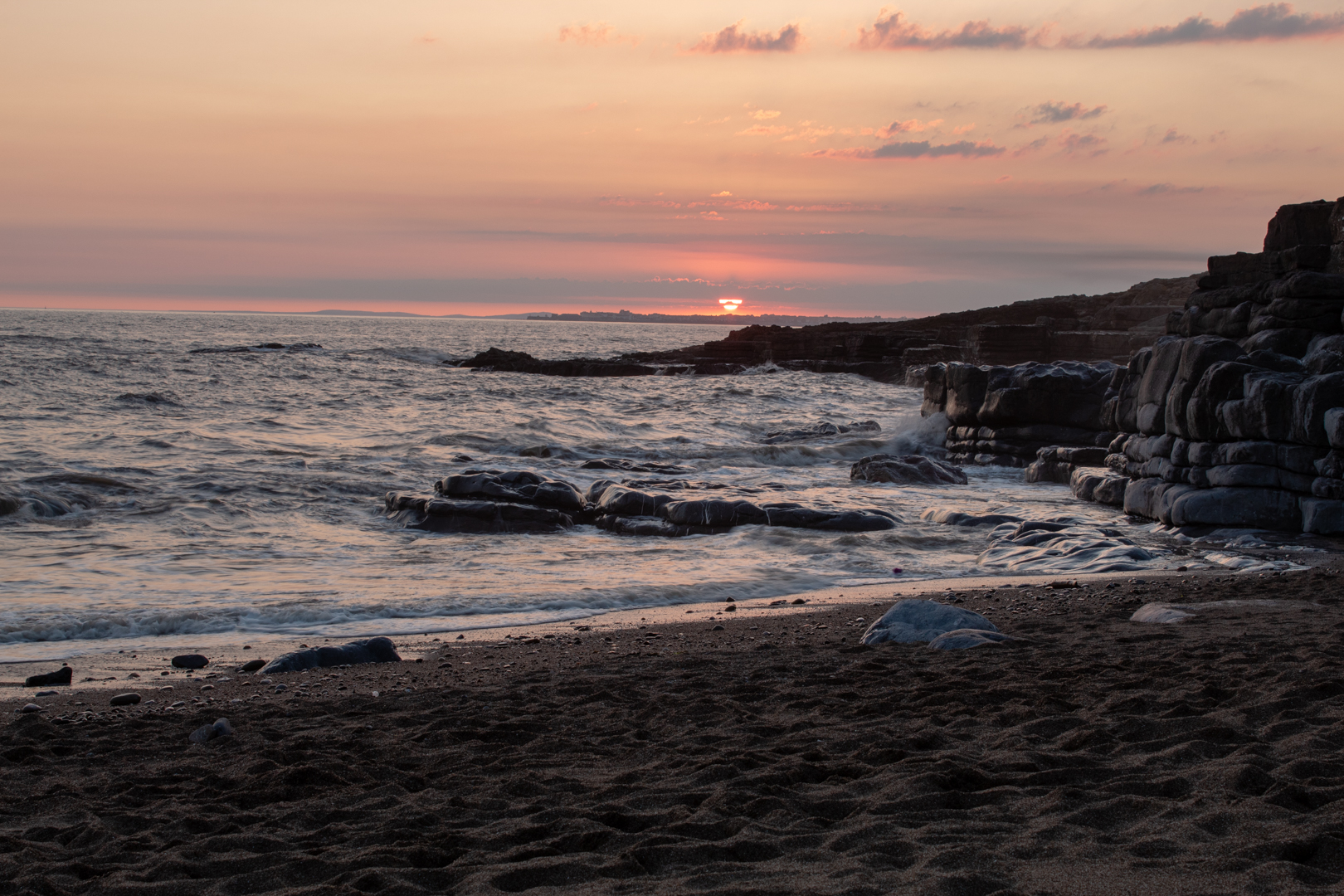 Golden Hour at Ogmore Beach.