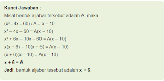 Jawaban mtk kelas 7 semester 2 bab 3