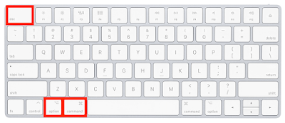 The Quick Keyboard Shortcut - how to force quit on mac?