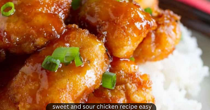 Sweet and sour chicken recipe easy: A Classic Chinese Dish Made Easy
