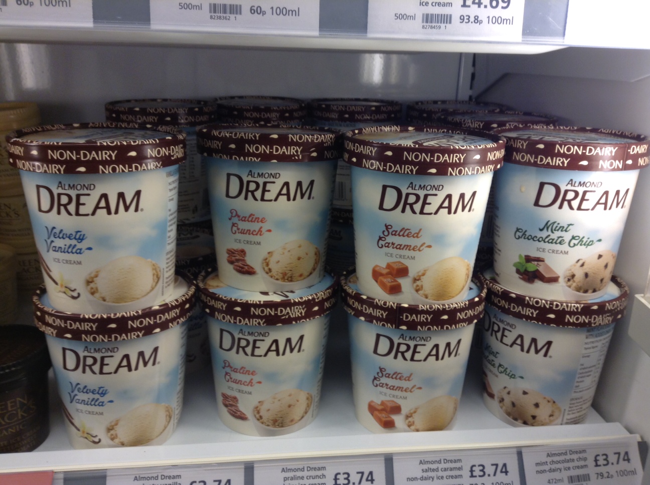 Almond Dream Non Dairy Ice Cream