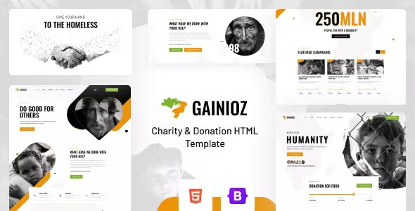 Best Charity & Donation HTML Template