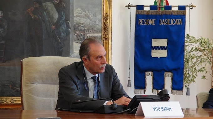 Covid, Bardi: ''7.507 somministrazioni in Basilicata, il numero più alto di tutta la campagna vaccinale''