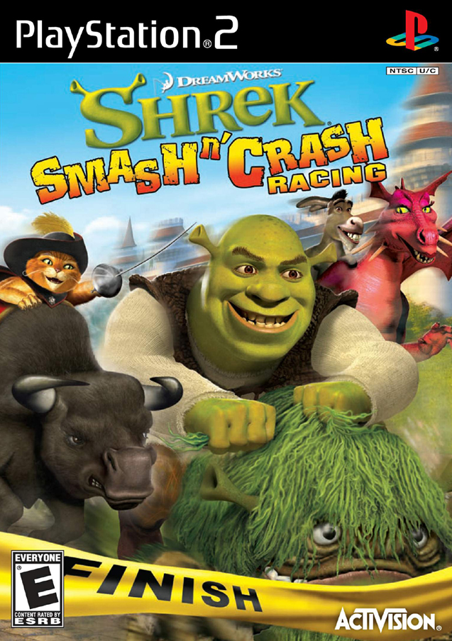 The Shrekoning: Shrek Smash n' Crash Racing (PS2) - The Game Hoard