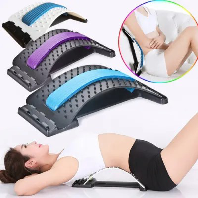 Back Massage Magic Stretcher Fitness Equipment Stretch Relax Mate Stretcher Lumbar Support Spine Pain Relief Chiropractic MAGIC BACK SUPPORT