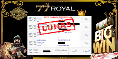 Testimonial 77Royal