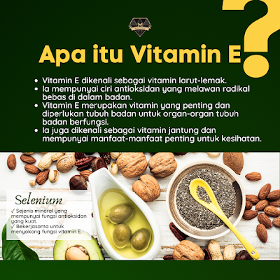 Kelebihan dan Kebaikan Vitamin E Complex Shaklee