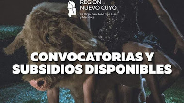 CONVOCATORIAS y SUBSIDIOS - Región NUEVO CUYO del INSTITUTO NACIONAL del TEATRO 2022