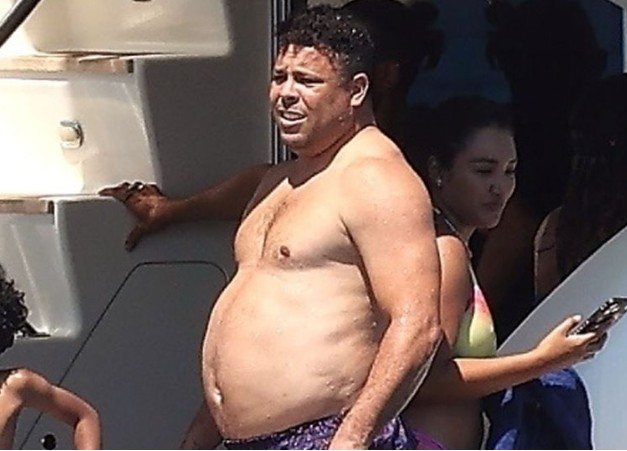 Brazil Legend Ronaldo Spotted With Pot Belly As He Vacations With His Girlfriend in Ibiza (Photos)