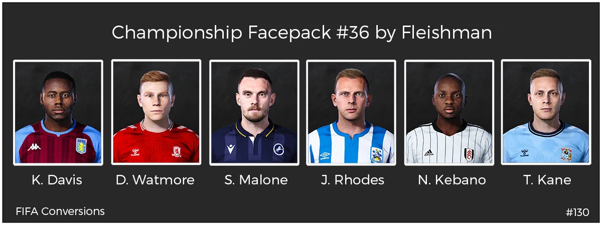 eFootball PES 2021 Championship Facepack