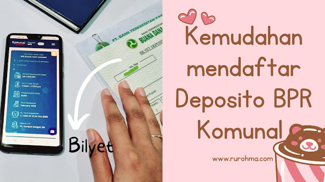 Bilyet Deposito BPR Komunal