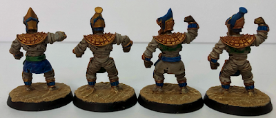 Tomb Kings Blood Bowl Tomb Guardians Painted Back