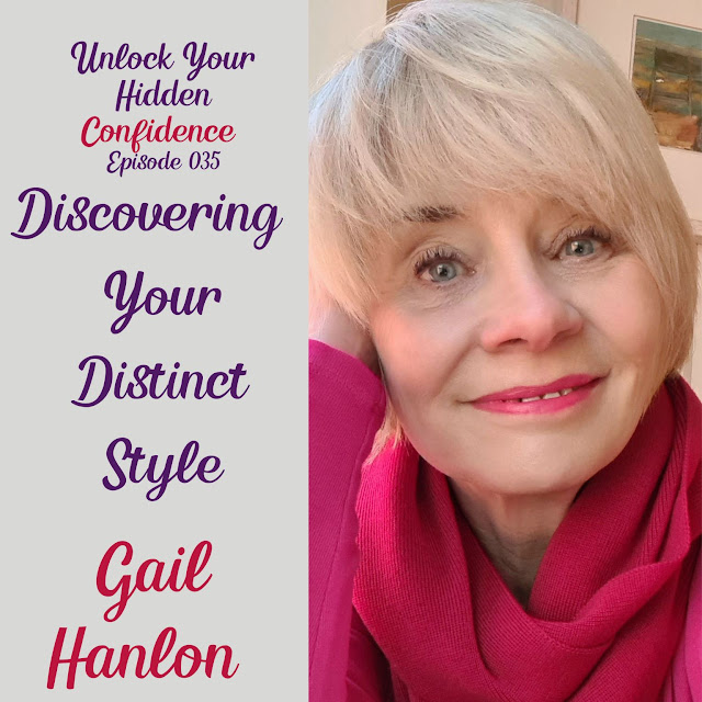 Gail Hanlon guesting on podcast Unlock Your Hidden Confidence