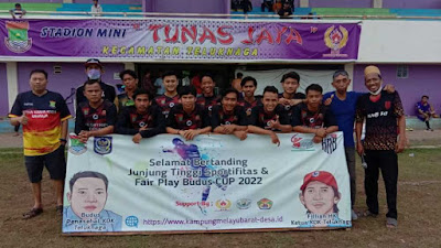 Desa Pangkalan meraih Juara pada Piala "Budus KOK Teluknaga Cup 2022"