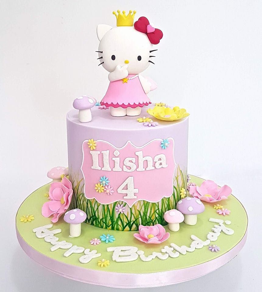pictures of hello kitty cake