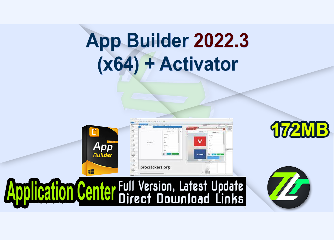 App Builder 2022.3 (x64) + Activator
