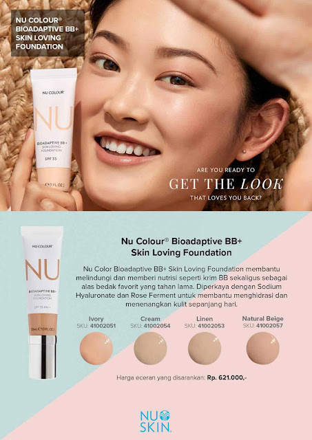Promo Nu Colour Bioadaptive BB+ Skin Loving Foundation Nu Skin
