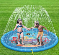 huaanlongus Sprinkler pad & Splash Play Mat