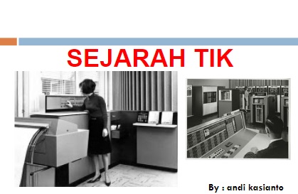 sejarah TIK