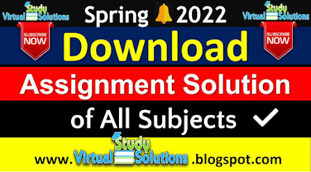 Spring 2022 Assignments