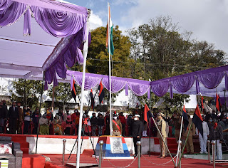 जनपद में 73वें गणतंत्र दिवस कोविड-19 के चलते सादगी के साथ मनाया गया।