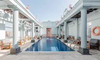 【香港打卡酒店泳池推介】逸東酒店泳池：摩洛哥風泳池