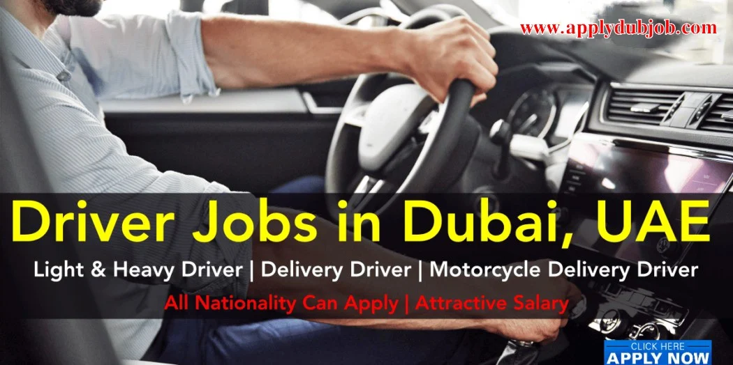 Driver Jobs in Dubai & Across UAE With Daily Updates