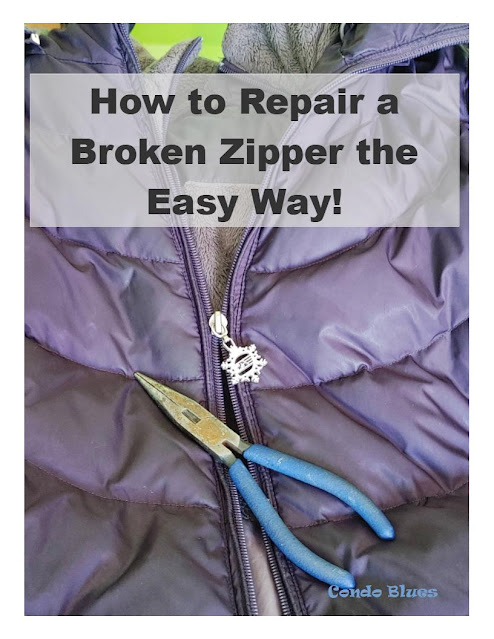 how to fix a stuck zipper