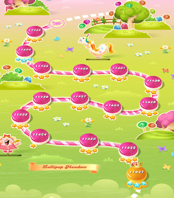 Candy Crush Saga level 11271-11285