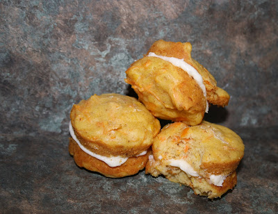 Carrot Kumquat whoopie pies