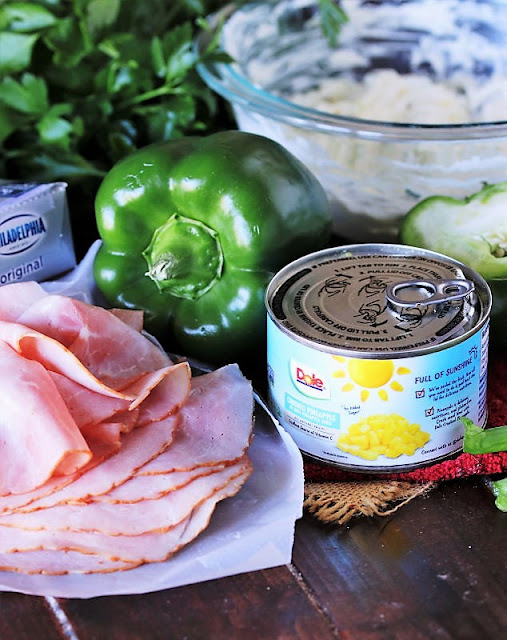 Pineapple Ham Roll-Ups Ingredients Image
