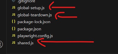 Configure globalSetup and globalTeardown in playwright