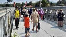 Jembatan Kloposawit Lumajang Tuntas Diperbaiki, Truk Pasir Dilarang Lewat