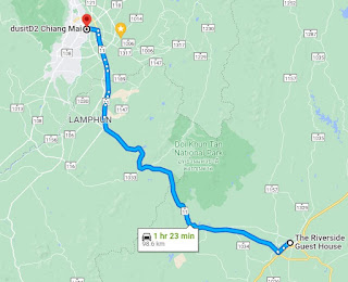 Thailand Road Trip, Lampang to Chiang Mai