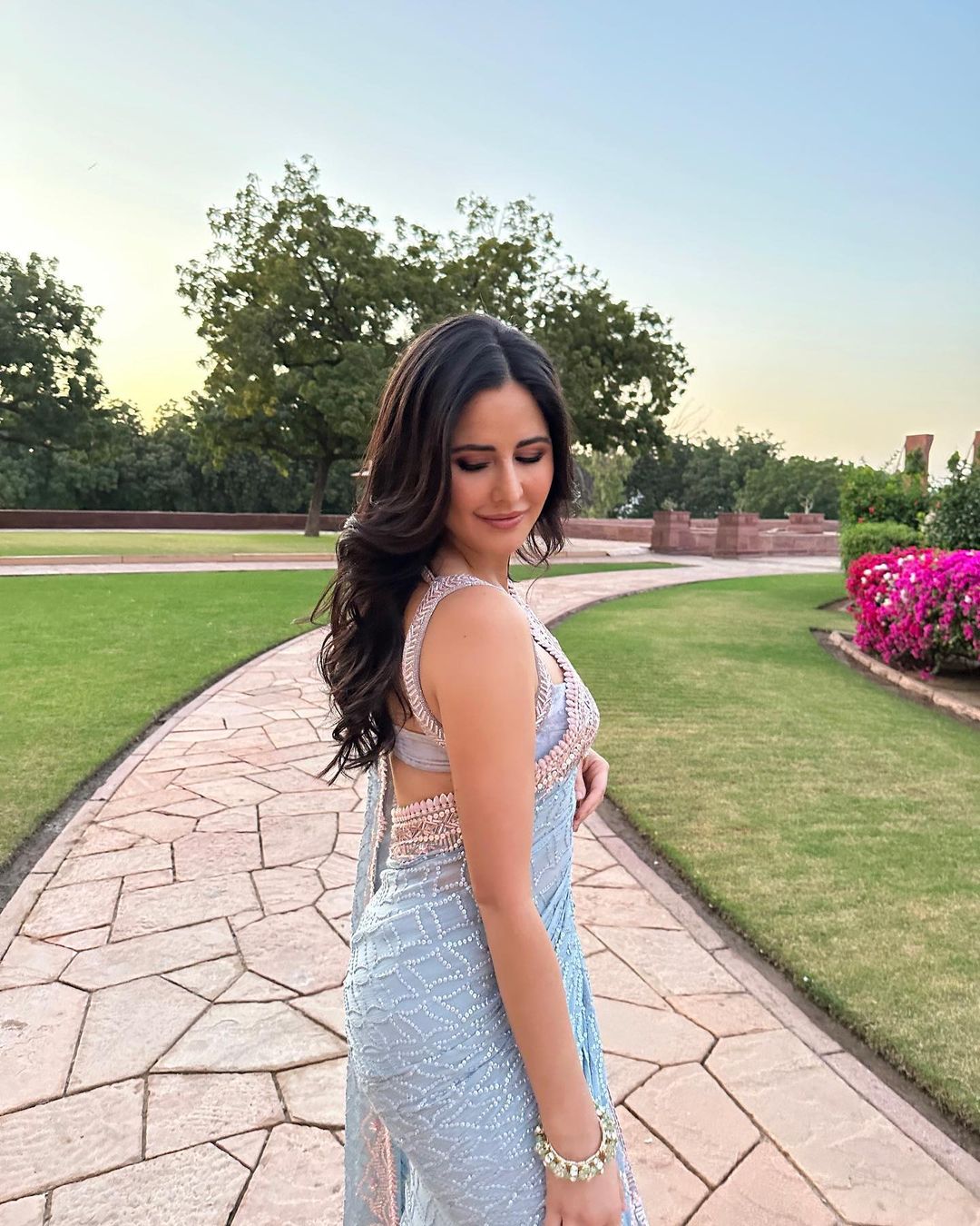 Katrina Kaif in a Manish Malhotra saree proves that she's a true Saree Slayer