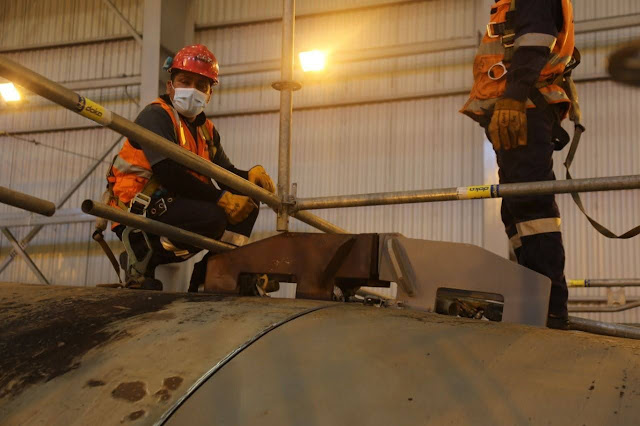 Se-realizo-el-cierre-del-casco-resistente-del-submarino-BAP-Chipana