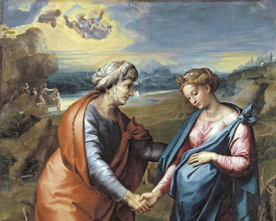 Visitació de Maria a Elisabeth, de Rafael