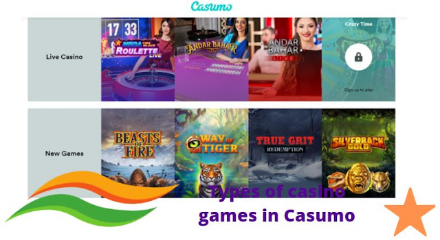 casumo gambling games