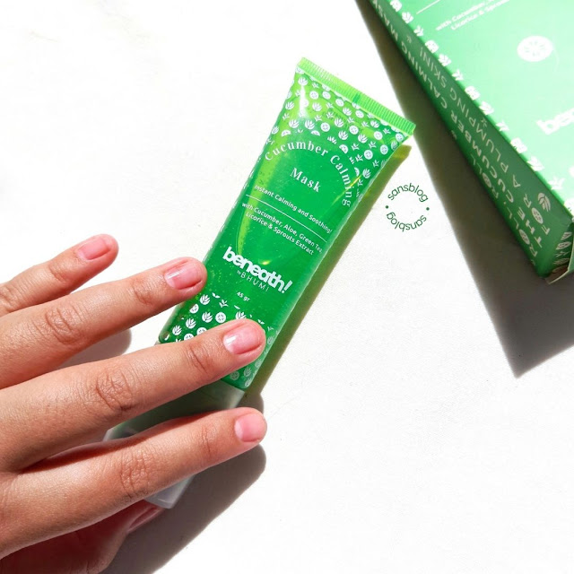 Beneath by Bhumi Cucumber Calming Mask
