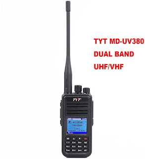TYT MD-UV380 Dual Band VHF UHF DMR Radio Handheld Walkie Tallkie