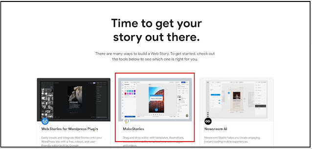 Make your own Web story and publish - techCRUSH.